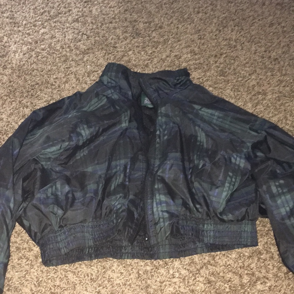 Crop top windbreaker
